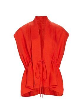 TOVE Margot Cap-Sleeve Drawstring Vest size 6 NWOT